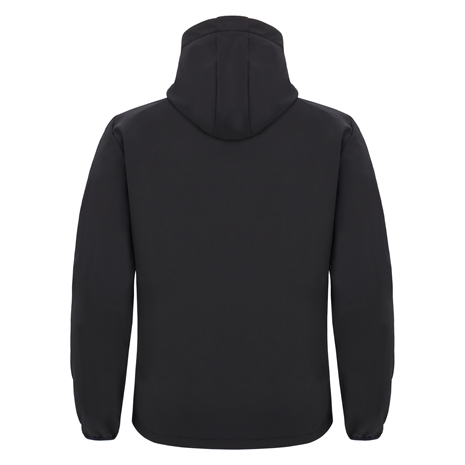Wales Mens Softshell Jacket - Black 2025 - Back