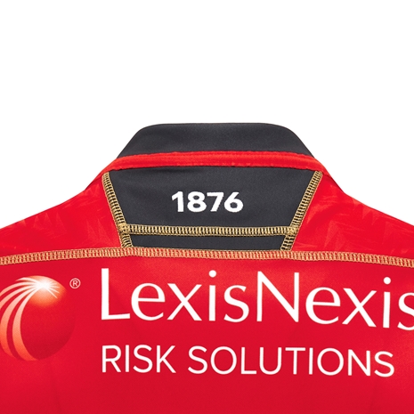 Cardiff Mens Away Rugby Shirt - Short Sleeve - 2025 - Neck