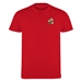 Japan Mens Classic Printed T-Shirt Red - Front 