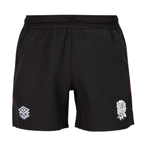 England Mens Contact Training Short Black 2025 - Front