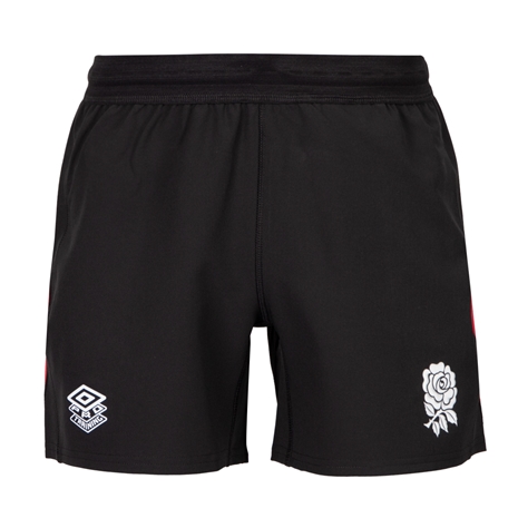 England Mens Contact Training Short Black 2025 - Front