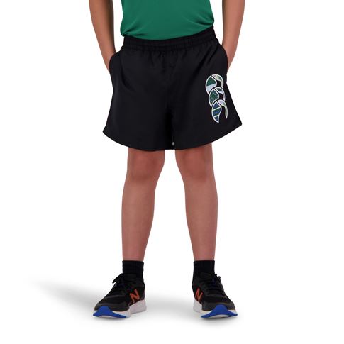 Canterbury Kids Uglies Tactic Shorts - Black Front