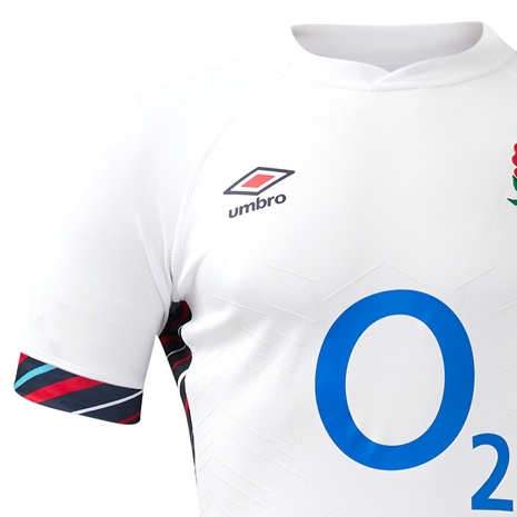 England Mens Home Rugby Pro Shirt - Short Sleeve 2025 - Umbro