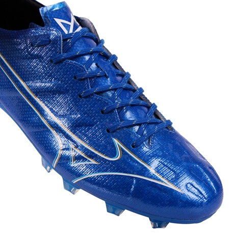 Mizuno Adults Alpha Elite Firm Ground Boots - Blue