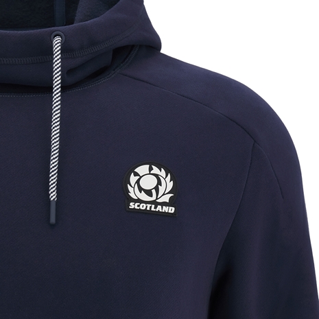 Scotland Mens Athleisure Travel Hoody-Navy-24/25 - SRU Thistle