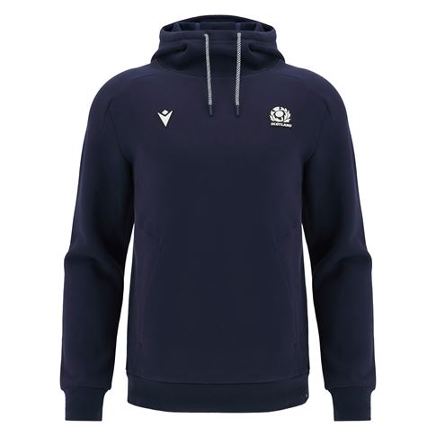 Scotland Mens Athleisure Travel Hoody-Navy-24/25 - Front Scotland Mens Athleisure Travel Hoody-Navy-24/25 - Front