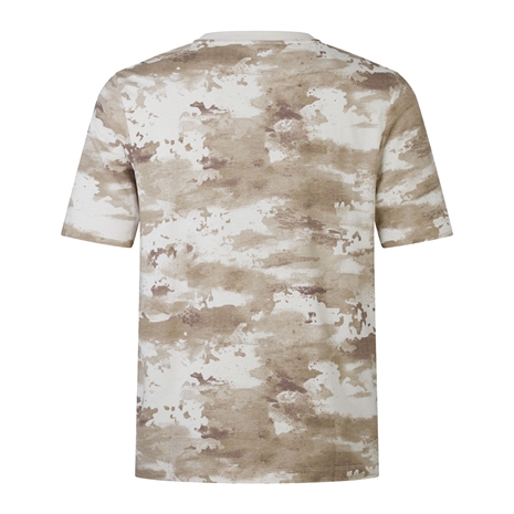 British and Irish Lions Mens Camo T-Shirt - Taupe - Back