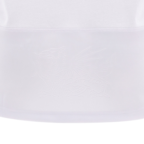 Wales Mens Away Cotton Rugby Shirt - Short Sleeve 24/25 - Dragon