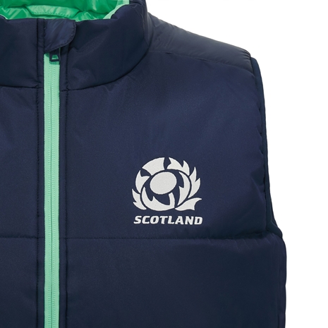 Scotland Mens Padded Gilet - 2025 - Badge Scotland Mens Padded Gilet - 2025 - Badge