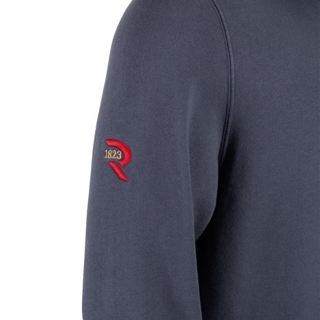 R1823 France 1906 Quarter Zip Top - Petrol Blue R1823 France 1906 Quarter Zip Top - Petrol Blue