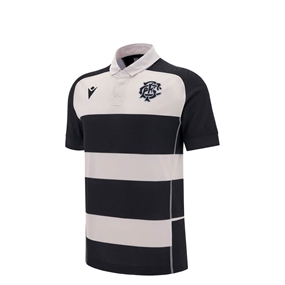 Barbarians Kids Home Poly Rugby Shirt - Short Sleeve - Front