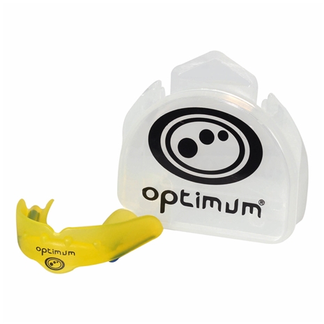optimum matrix mouthguard yellow case