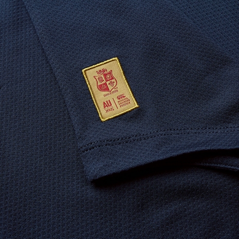 British and Irish Lions Mens Everest T-Shirt Navy - Official