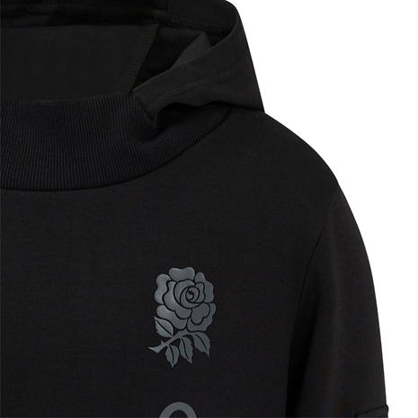 England Kids Presentation Hoodie - Black - 2025 - RFU