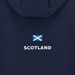 Scotland Junior Travel Hoody - 2025 - Back Close Up  Scotland Junior Travel Hoody - 2025 - Back Close Up