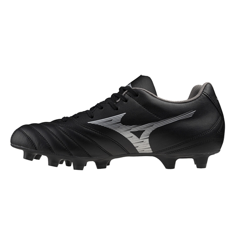 Mizuno Adults Monarcida Neo III Select Firm Ground Rugby Boots - Black/Silver
