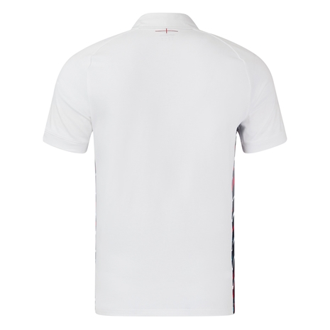 England Mens Home Classic Rugby Shirt - Short Sleeve 2025 - Back