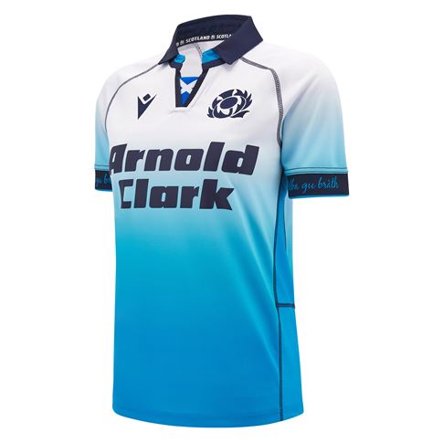 Scotland Womens Away Rugby Shirt - Short Sleeve - 2025 - Front Scotland Womens Away Rugby Shirt - Short Sleeve - 2025 - Front