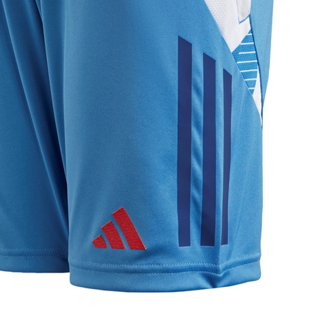 France adidas Junior Gym Short - Focus Blue 2024 - Adidas Logo France adidas Junior Gym Short - Focus Blue 2024 - Adidas Logo