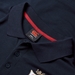 British and Lions Mens Pique Polo Navy - Collar 