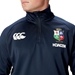 British and Irish Lions Mens 1/4 Zip Fleece Navy - Chest Detailed  British and Irish Lions Mens 1/4 Zip Fleece Navy - Chest Detailed