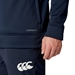 British and Irish Lions Mens 1/4 Zip Fleece Navy - Model Hem  British and Irish Lions Mens 1/4 Zip Fleece Navy - Model Hem