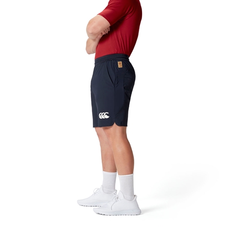 British and Irish Lions Mens Everest Shorts- Navy - Model Side Half