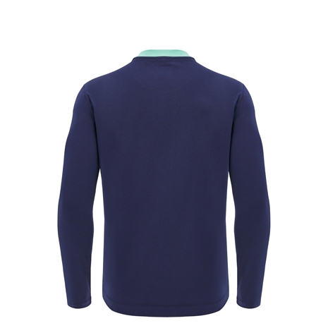 Scotland Junior Travel Cotton T-Shirt - Navy - Long Sleeve 2025 - Back