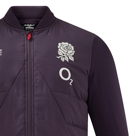 England Mens Thermal Jacket - Nightshade - 2025 - RFU Rose