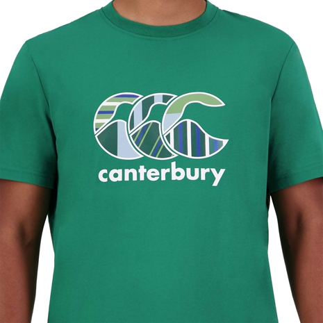 Canterbury Mens Uglies T-Shirt - Green Logo