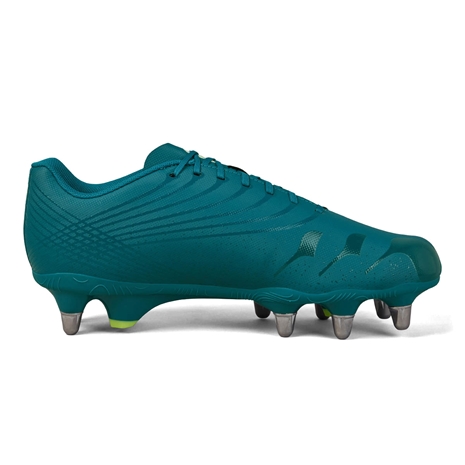 Canterbury Adults Stampede Groundbreak Team SG Rugby Boots Green - Instep