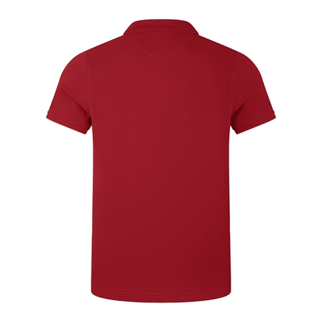 British and Irish Lions Mens Pique Polo Red - Back