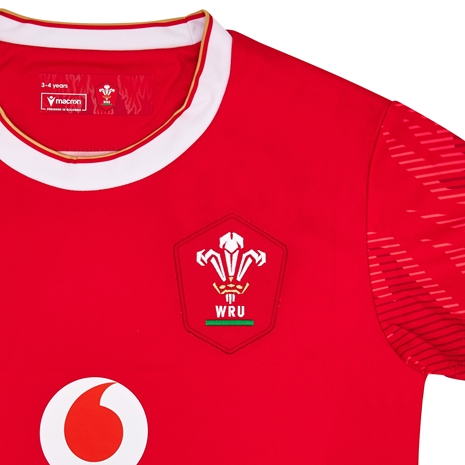 Wales Kids Home Rugby Kit - 2025 - WRU