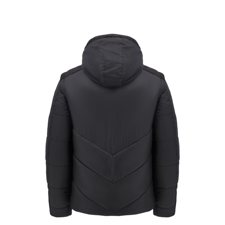 Wales Kids Padded Bomber Jacket - Black 2025 - Back