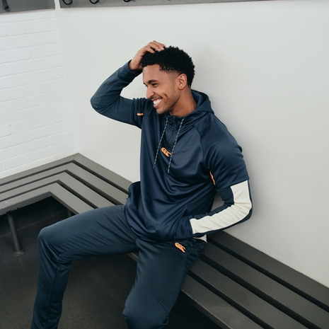 Canterbury Mens Overhead Quarter Zip Training Hoody - Navy Model