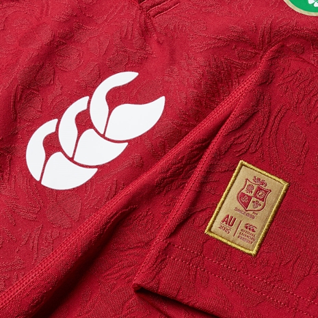 British and Irish Lions Junior Rugby Shirt Red - Canterbury