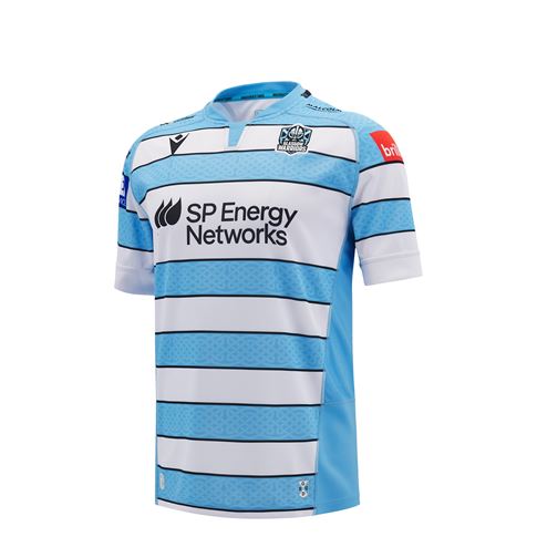 Glasgow Kids Away Rugby Shirt - Short Sleeve - 2025 - Front Glasgow Kids Away Rugby Shirt - Short Sleeve - 2025 - Front