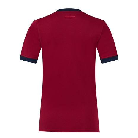 England Womens Away Rugby Shirt - Short Sleeve 2025 - Back