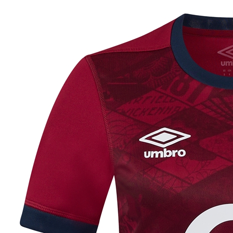 England Womens Away Rugby Shirt - Short Sleeve 2025 - Umbro