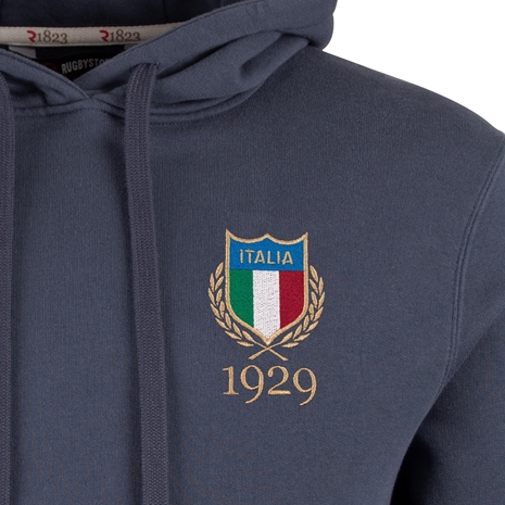 R1823 Italy 1929 Hoodie - Petrol Blue