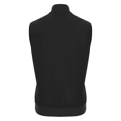 Scotland Mens Athleisure Gilet Black 24/25 - Back Scotland Mens Athleisure Gilet Black 24/25 - Back