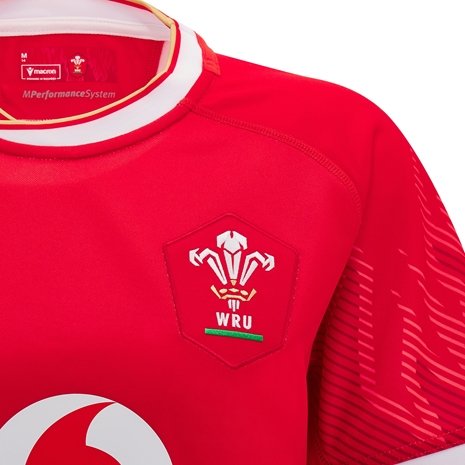Wales Womens Home Rugby Shirt - Short Sleeve 2025 - WRU