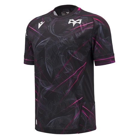Ospreys Mens Home Rugby Shirt - Short Sleeve - 24/25