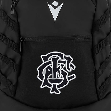 Barbarians Athleisure Takeoff Backpack - Close Up Badge
