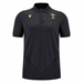 Wales Mens Travel Poly Polo - Black 2025 - Front 