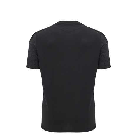 Wales Junior Training T-Shirt - Black - 2025 - Back