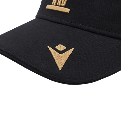 Wales Adults Trucker Baseball Cap - Black 2025 - Macron