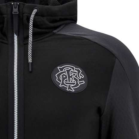 barbarians mens athleisure 3D fleece hoody - detail