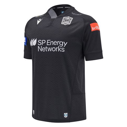 Glasgow Mens Home Rugby Shirt - Short Sleeve - 2025 - Front Glasgow Mens Home Rugby Shirt - Short Sleeve - 2025 - Front