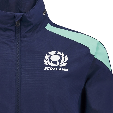 Scotland Junior Waterproof Jacket - 2025 - Badge Scotland Junior Waterproof Jacket - 2025 - Badge